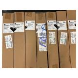 Lot of 7 NEW in Box Guardian Wall Mounting Grab Bars Chrome 16" (G5-016CRX1) by Medline – Durable Chrome Finish, Wall-Mount Design for Extra Safety, Supports Up to 300 lbs, Perfect for Shower, Tub, 