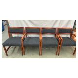 Set of 4 Mid-Century Modern Dining Chairs — Iconic style meets timeless comfort! These sleek chairs bring vintage cool with clean lines and classic design, perfect to elevate any dining space with t