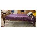 Span-America PressureGuard Easy Air LR Mattress System – All-in-One Therapy with Low-Air-Loss, Alternating Pressure & Lateral Rotation. Patented Safety Edge for Safer Transfers & Fall Prevention. Co