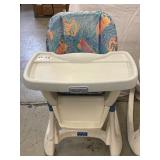 Lot of 2 Vintage Fisher-Price High Chairs! Classic design meets practical function — these sturdy high chairs grow with your little one, offering adjustable height settings for the perfect fit at an