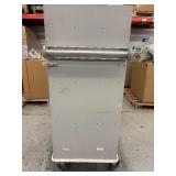 Rolling Linen Cart Storage Rack with HUGE Lot of AkroBins – Heavy-Duty Mobile Organization System with Tons of Bins Included – Perfect for Garage, Shop, or Warehouse Use!