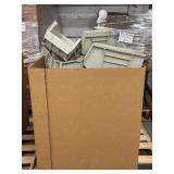 #2 Massive Lot In Huge Gaylord of AkroBins by Akro-Mils in the Color Stone – Stackable Plastic Storage Bins Made in the USA – Various Sizes for Versatile Organization and Durable Storage Solutions