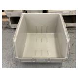 #2 Massive Lot In Huge Gaylord of AkroBins by Akro-Mils in the Color Stone – Stackable Plastic Storage Bins Made in the USA – Various Sizes for Versatile Organization and Durable Storage Solutions