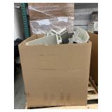 #3 Massive Lot In Huge Gaylord of AkroBins by Akro-Mils in the Color Stone – Stackable Plastic Storage Bins Made in the USA – Various Sizes for Versatile Organization and Durable Storage Solutions