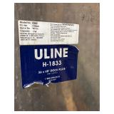 MSRP $500 Uline H-1833 Dock Plate 36x48 -1,764 lb Capacity! Heavy-duty aluminum plate bridges the gap between trucks & docks for safe, easy loading. Portable design with built-in handles & dia