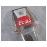 (FS) Coors Beer Tap Handle 5 3/4"...