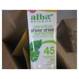 (EC1) 12 Tubes of Alba Botanica Sun...