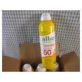 (EC1) 6 Cans of Alba Botanica Sunsc...