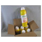(EC1) 6 Cans of Alba Botanica Sunsc...