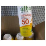 (EC1) 6 Cans of Alba Botanica Sunsc...