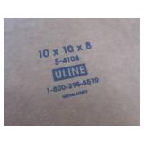 (A-2) Bundle of 25 Uline 10x10x8 Bo...