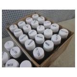 (B-3) 29 Mini 3.5oz Bottles of Blue...