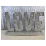 (FS) Metal Lightup LOVE Decor Works...