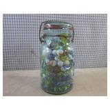 (BSB) Jar of Assorted Marbles in Vi...
