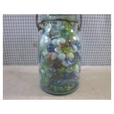 (BSB) Jar of Assorted Marbles in Vi...