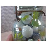 (BSB) Jar of Assorted Marbles in Vi...