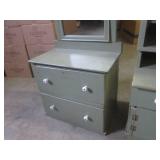 (CS) 2pc Vintage Wood Handmade Play...