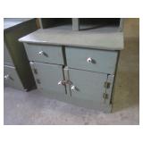 (CS) 2pc Vintage Wood Handmade Play...