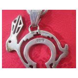 (CNTR) Sterling Silver Rabbit Penda...