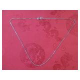 (CNTR) 925 Silver 18" Necklace Stam...