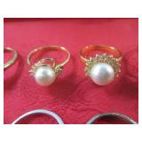 (CNTR) Assortment of Fashion Rings ...