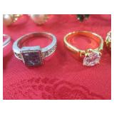 (CNTR) Assortment of Fashion Rings ...