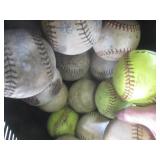 (D-2) Tote Full of Softballs...