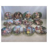 (CSB) Set of 12 The Danbury Mint M....