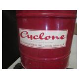 (BR1) Vintage Cyclone Spreader Seed...