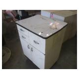 (A-1) Metal 3-Drawer Cabinet with L...