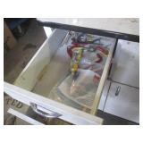 (A-1) Metal 3-Drawer Cabinet with L...