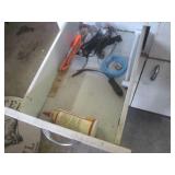 (A-1) Metal 3-Drawer Cabinet with L...