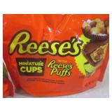 (B-1) 3 Share Pack Bags of Reeses M...