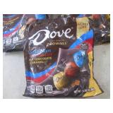 (B-2) 3 Bags of Dove Assorted Silky...