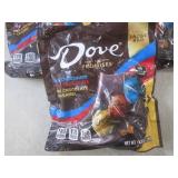 (B-2) 3 Bags of Dove Assorted Silky...