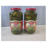 (C-3) 2 Jars of Gedney Kosher Dill ...