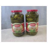 (C-3) 2 Jars of Gedney Kosher Dill ...