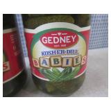 (C-3) 2 Jars of Gedney Kosher Dill ...