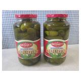(C-3) 2 Jars of Gedney Kosher Dill ...