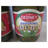 (C-3) 2 Jars of Gedney Kosher Dill ...