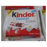 (B-1) 12 Kinder Chocolate Candy Bar...