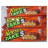 (B-1) 12 Reeses Take 5 Candy Bars P...