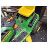 Low Hours John Deere D110 42 INCH Riding Mower With Twin Bagger