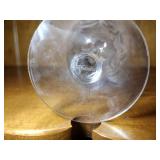 9 Fostoria Irredescent Goblets