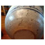 4 Vintage 1985 Rowe Pottery Works Salt Glaze Crock Bowls Pig on the Run, Various sizes