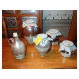 5 Rowe Pottery Works: 1990 and 1991 Williamsburg Restoration Stoneware