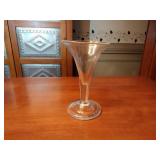 8 Williamsburg Glassware by Royal Leerdam Teardrop Goblet Pilsener Glass 6 ⅞”
