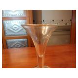 8 Williamsburg Glassware by Royal Leerdam Teardrop Goblet Pilsener Glass 6 ⅞”