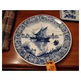 7 Delft pottery pieces