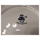 7 Delft pottery pieces